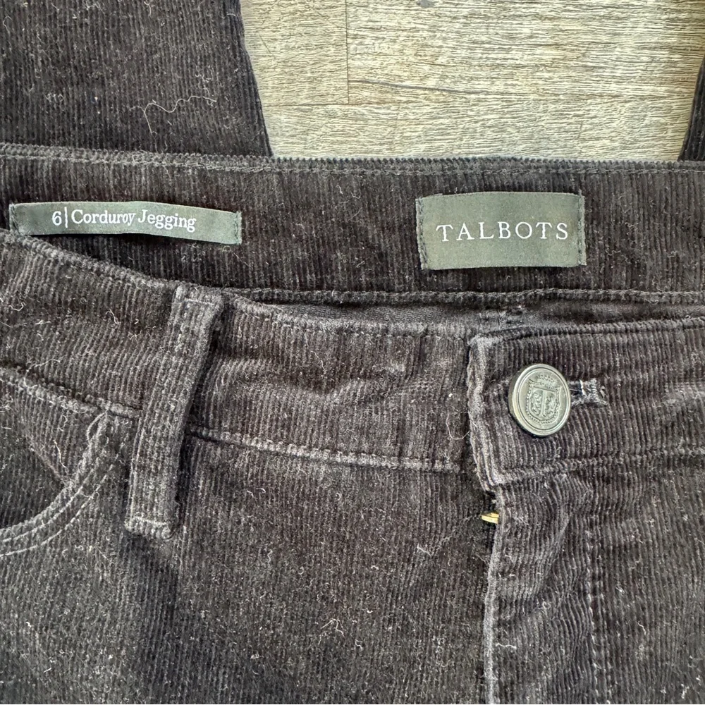 Talbots Corduroy Jegging High-Rise Straight Leg‎ Pants Size 6